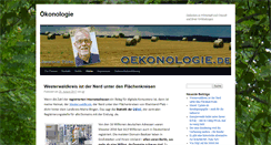 Desktop Screenshot of oekonologie.de